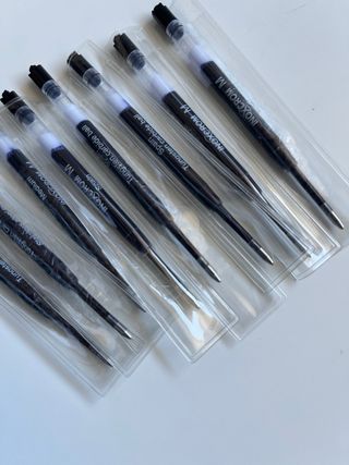 Lote 8 Ricambi per Penne Inoxcrom/Parker