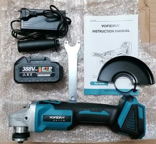 Amoladora Radial YOFIDRA a Bateria sin Escobillas