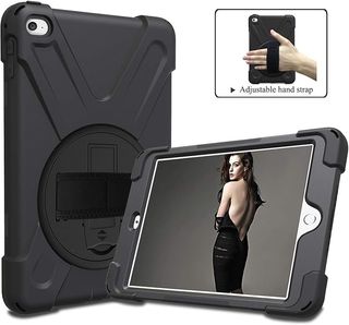 Funda iPad Mini Antigolpes Giratoria Negra