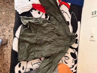 Chubasquero Basics Verde Talla G Impermeable