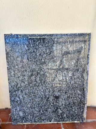 Pieza de Mármol Negro