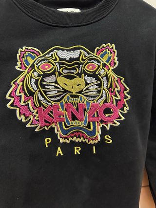 Sudadera Kenzo Tiger Paris Negra