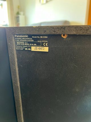 Minicadena Panasonic con Mando