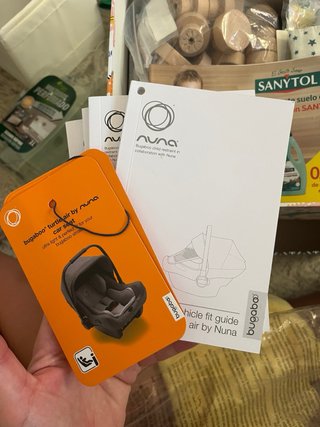 Silla coche Bugaboo Nuna Isofix.