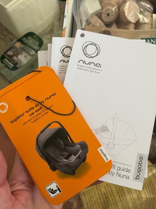 Silla coche Bugaboo Nuna Isofix.