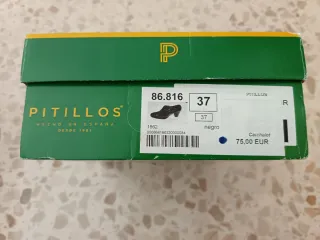 Botines Pitillos Negros Tacón