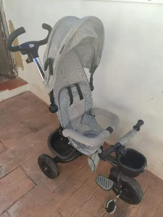 Triciclo Kinderkraft gris
