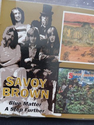 CD Savoy Brown - Blue Matter A Step Further