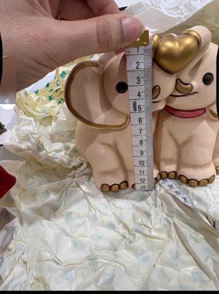 Coppia elefanti Thun nuovi con scatola