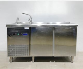 Mesa Fria Hosteleria con Fregadero