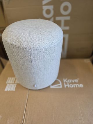 Poggiapiedi Kaeli Ø43 cm tessuto