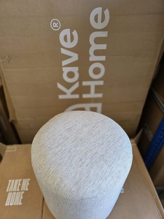 Poggiapiedi Kaeli Ø43 cm tessuto