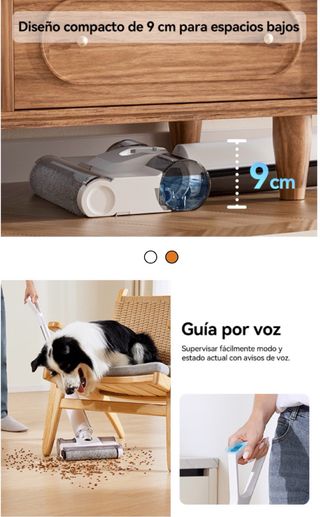 Aspirador Fregadora Sin Cable. PRECINTADO