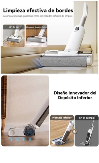 Aspirador Fregadora Sin Cable. PRECINTADO