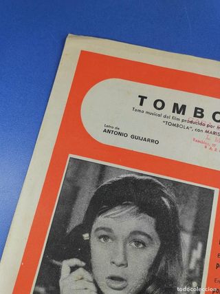 TOMBOLA Tema Musical Film Marisol Augusto Alguero