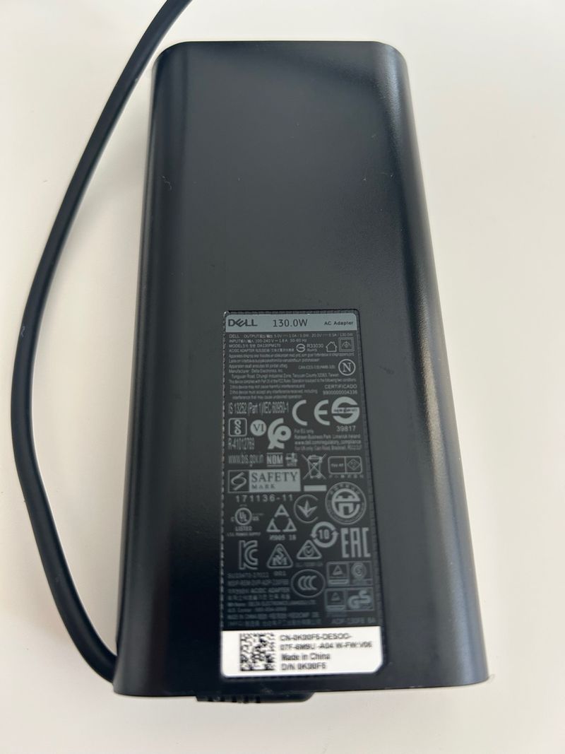 Cargador Dell 130W USB-C Original afbeelding 3
