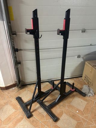 Soporte para Barra de Pesas/Sentadillas