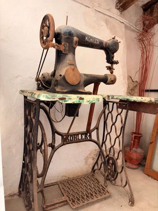 Máquina de coser Kohler antigua