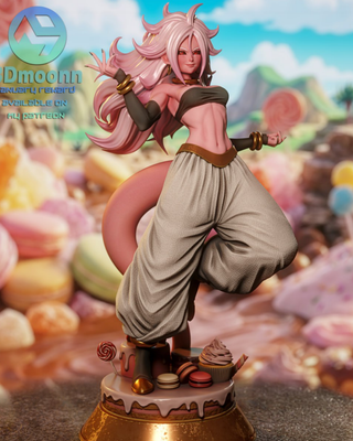 Figura Resina Androide 21 Dragon Ball