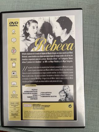 DVD Rebeca - Colección Hitchcock