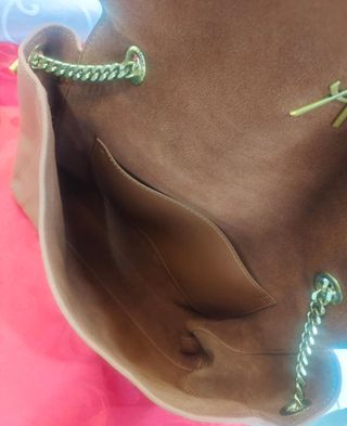 Bolso YSL Kate Doble Cara Marrón/Dorado