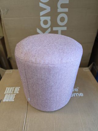 Poggiapiedi Kaeli sfoderabile Ø43 cm