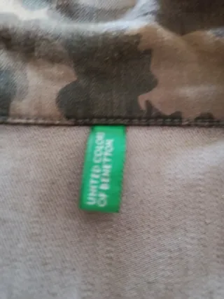 Chaqueta militar niño camuflaje