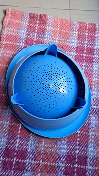 Scolapasta/Scolaverdure Blu