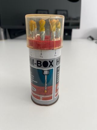 Juego de 8 brocas para pared marca RUWAG.