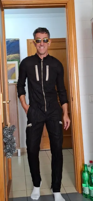 Mono negro ET VOUS mujer T-38-40