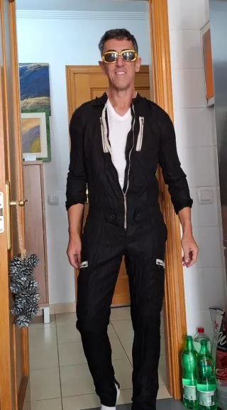 Mono negro ET VOUS mujer T-38-40