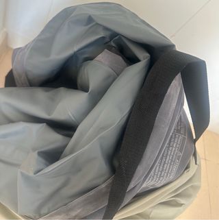 Cama de aire Intex gris