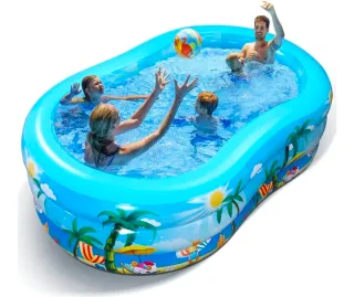 Piscina Hinchable iBaseToy 240x150x56cm