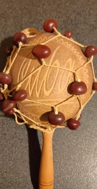 Maracas Chekere' artigianali