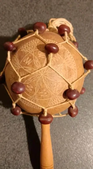 Maracas Chekere' artigianali