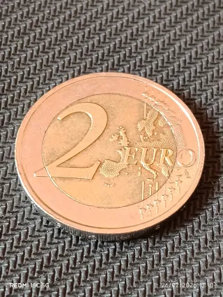 Moneda 2 Euros Luxemburgo 2007
