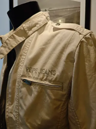Cazadora Pepe Jeans Binker Beige