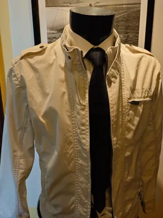 Cazadora Pepe Jeans Binker Beige