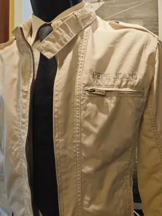 Cazadora Pepe Jeans Binker Beige