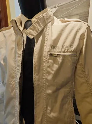 Cazadora Pepe Jeans Binker Beige