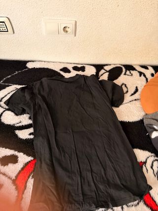 Camiseta Negra Manos Unidas Talla M