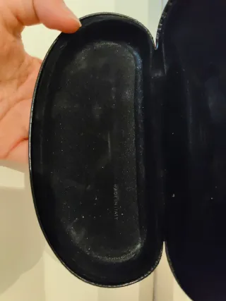 Funda de gafas Gucci negra