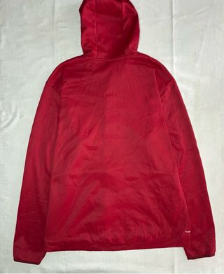 Casaco Adidas Vermelho com Capuz