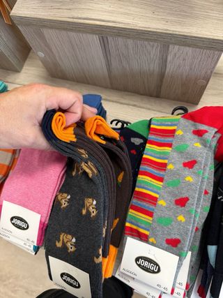 Calcetines Happy Shocks y Jorigu