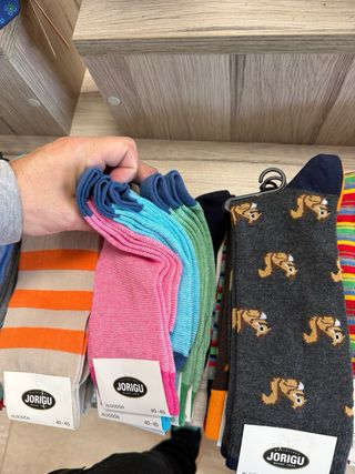 Calcetines Happy Shocks y Jorigu