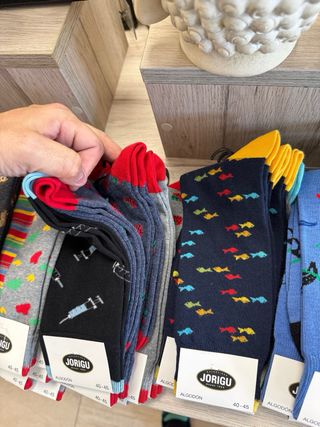 Calcetines Happy Shocks y Jorigu