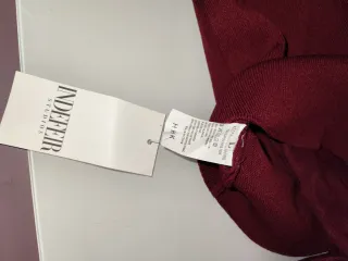 Falda indefeir burdeos