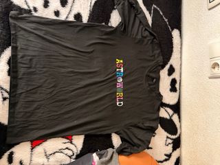 Camiseta Negra Logo Astroworld