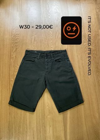Bermuda vaquera de hombre de G-Star Raw (W30)