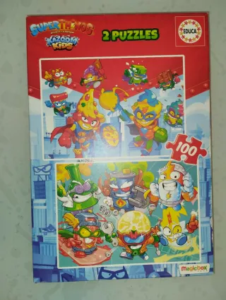 2 Puzzles SuperThings Kazoom Kids Educa